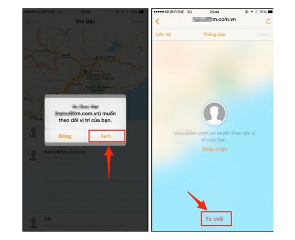 cách cài định vị iphone