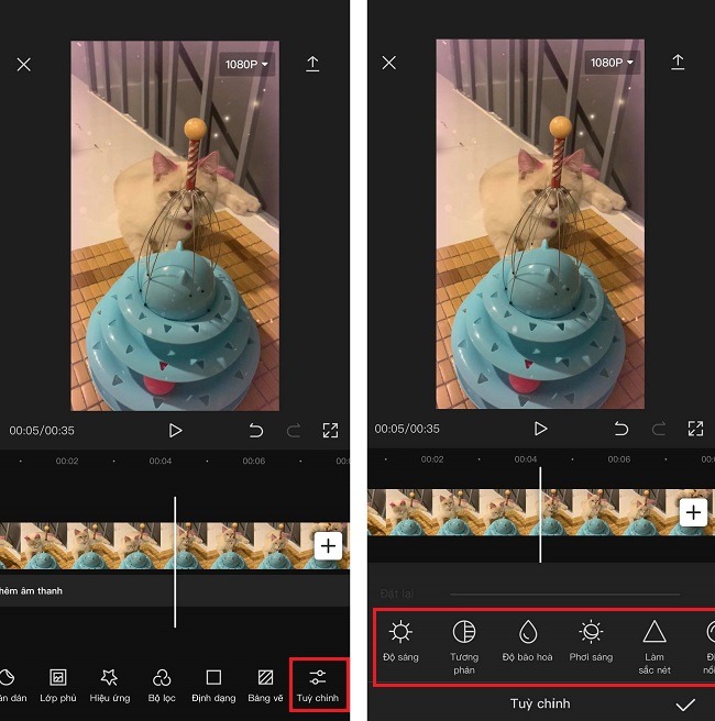 cách cắt ghép video trên iphone