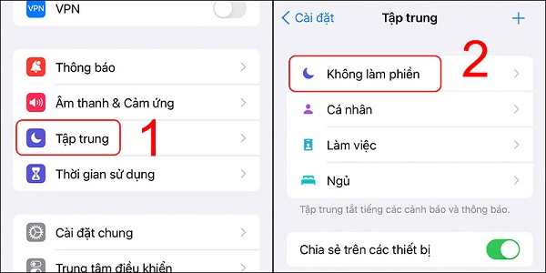 cách chặn cuộc gọi ngoài danh bạ trên iphone