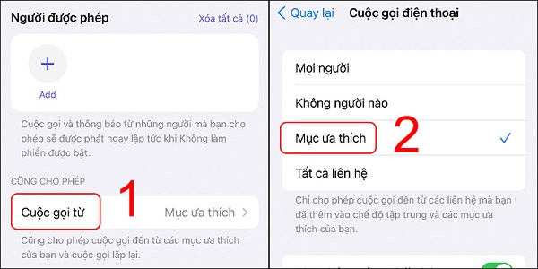 cách chặn cuộc gọi trên iphone