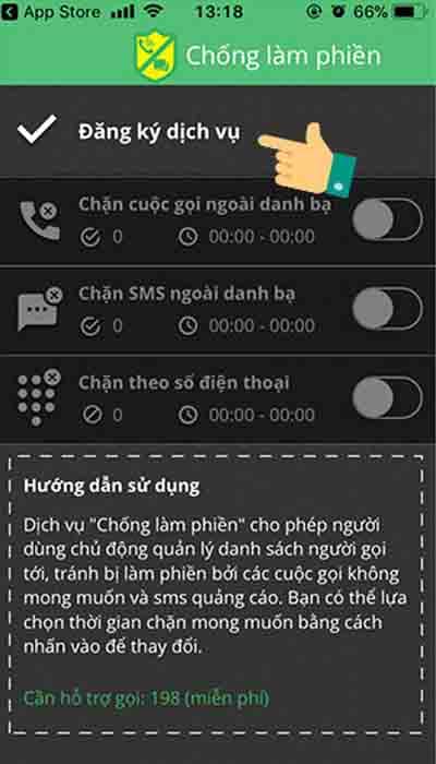 cách chặn sđt trên iphone