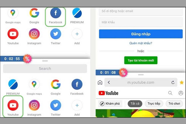 cách chia màn hình trên iphone