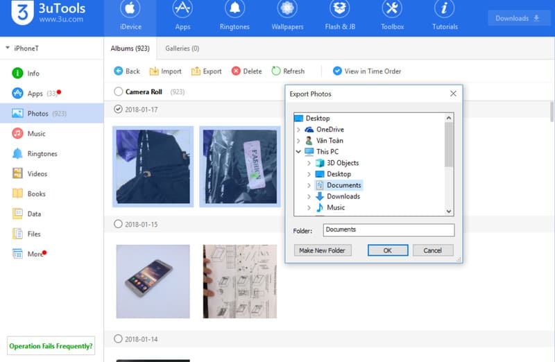cách copy ảnh từ iphone sang máy tính