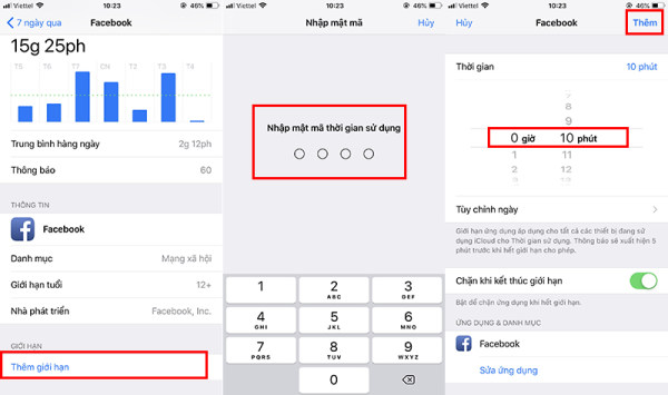 cách đặt mật khẩu cho ứng dụng trên iphone