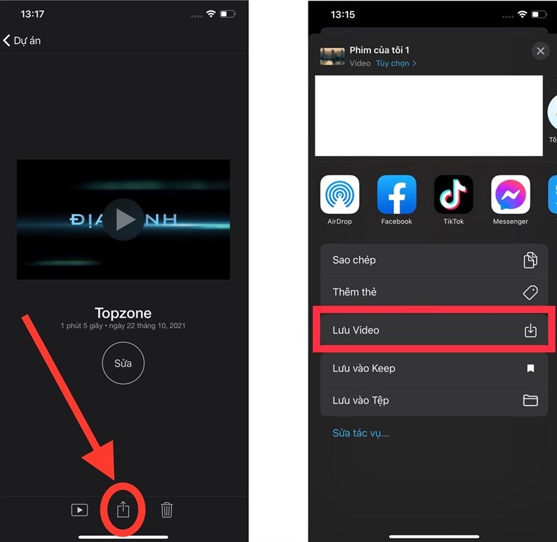 cách ghép video trên iphone bằng phần mềm