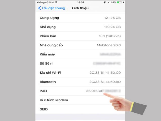 cách kiểm tra nguồn gốc xuất xứ iphone chuẩn nhất
