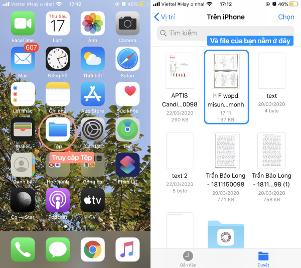 cách scan bằng ghi chú trên iphone