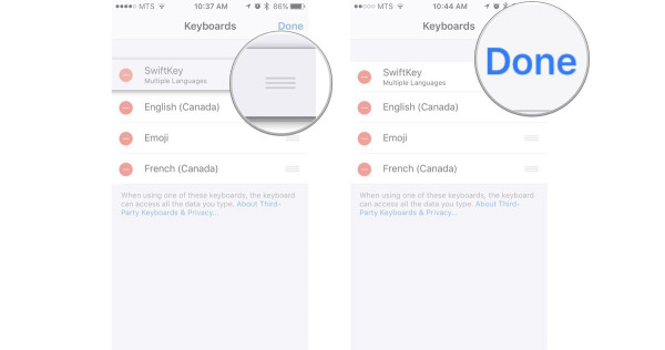 cài đặt bàn phím iphone 6