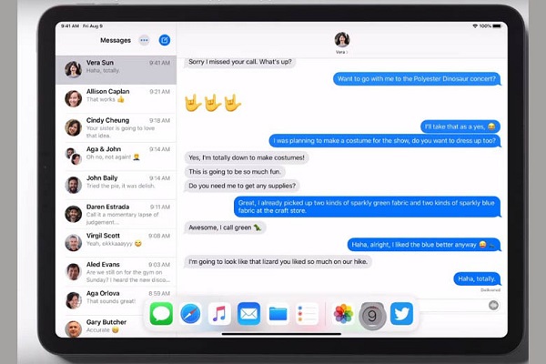 chia đôi màn hình trên iphone