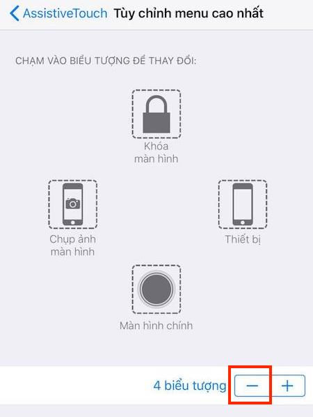chụp hình màn hình iphone