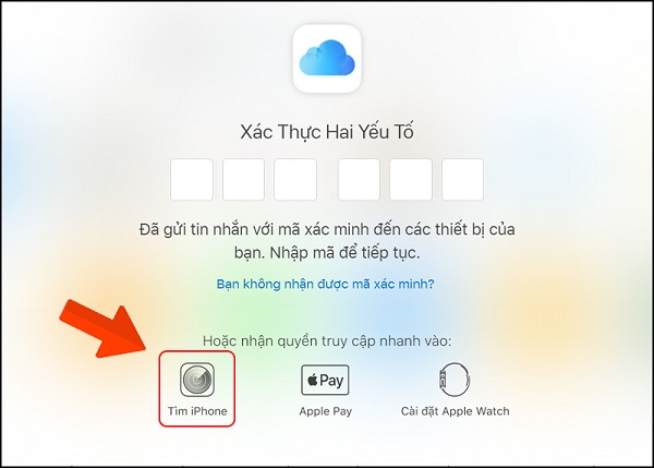 định vị iphone