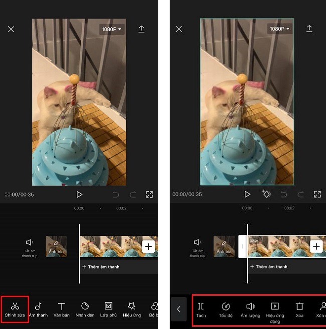 ghép clip trên iphone