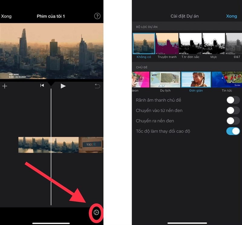 hướng dẫn ghép video trên điện thoại iphone