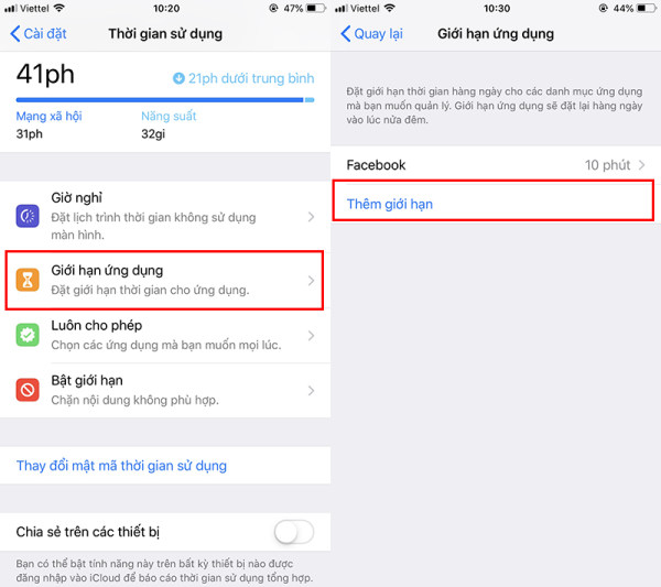 khoá ứng dụng bằng vân tay ios 10