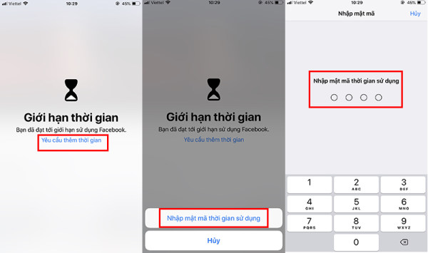 khoa ung dung tren iphone