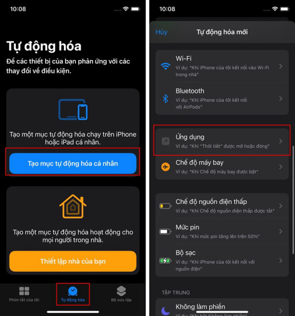 khóa app iphone