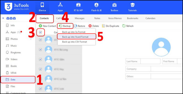 khôi phục danh bạ đã xóa trên iphone