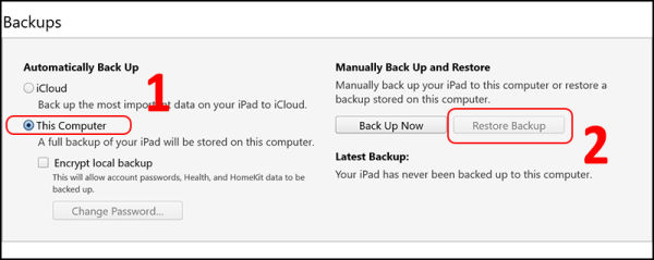 khôi phục danh bạ iphone