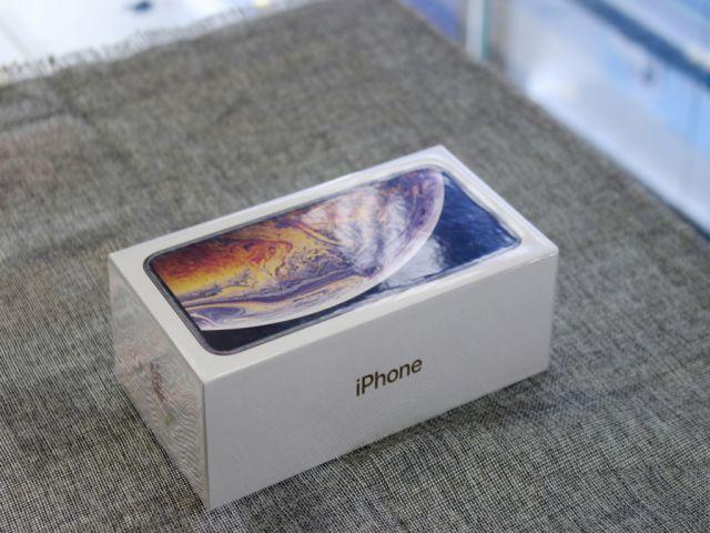 hình ảnh mở hộp iphone xs max