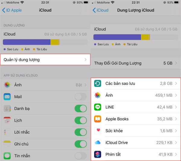 nâng cấp dung lượng iphone