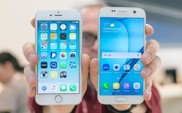 nen-mua-iphone-hay-samsung_1579316813 so sánh giữa iphone và samsung