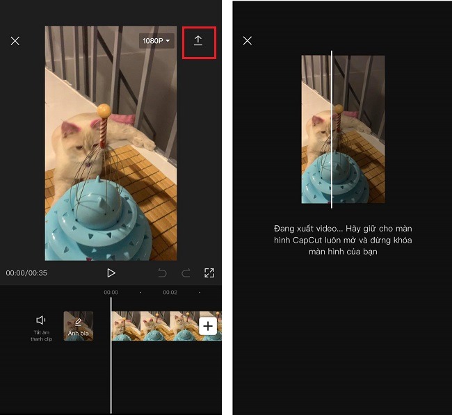 nối video trên iphone