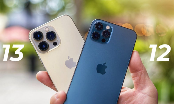 so sánh iphone 13 pro và iphone 12 pro