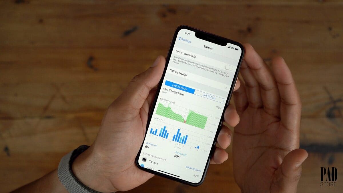 so sánh thời lượng pin iphone xs xsmax