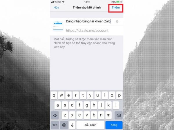 sử dụng 2 zalo trên iphone