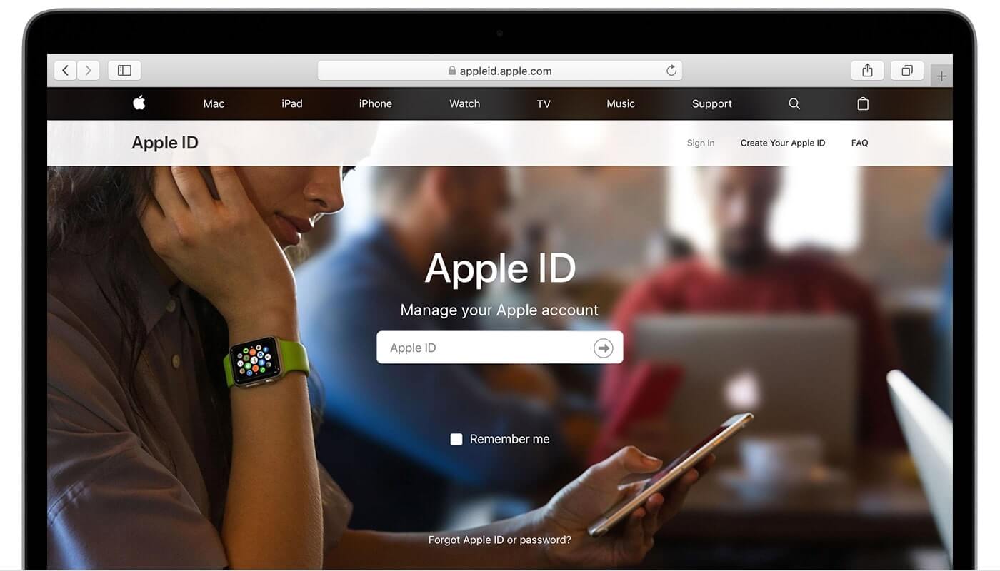 thay đổi mật khẩu id apple