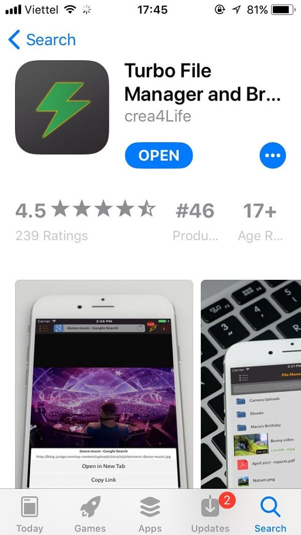 ứng dụng tải phim cho iphone