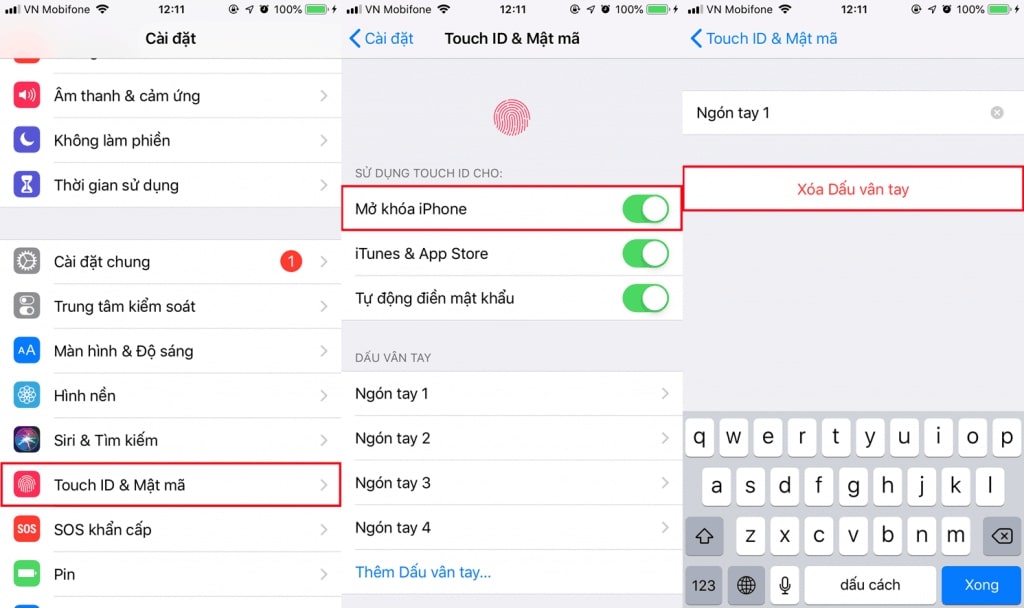 giúp vân tay hoạt động nhanh hơn